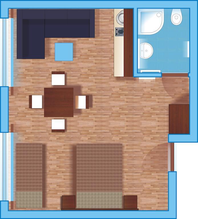 Kompleks Apartament-Serwis Cracóvia Exterior foto
